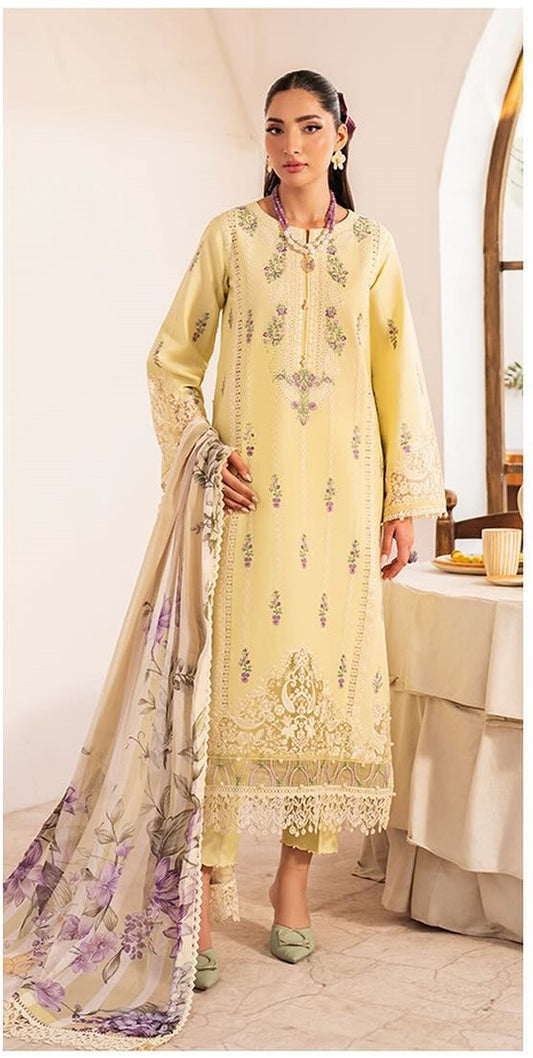 Lavender Lemonade Embroidered 3 Piece