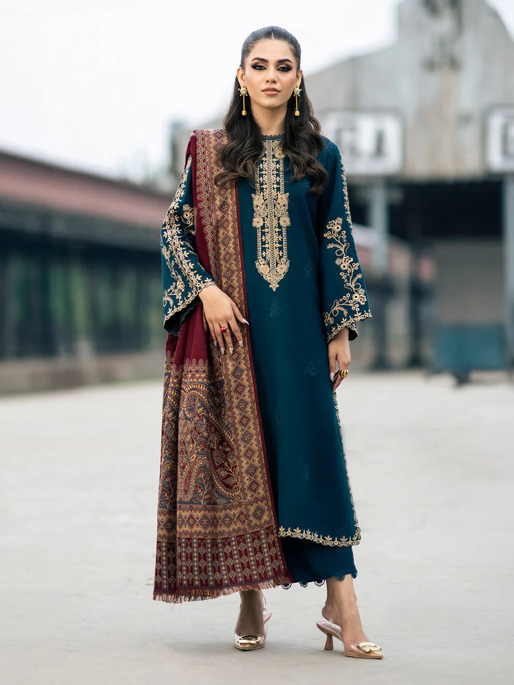 IZEL Embroidered 3Piece DHANAK