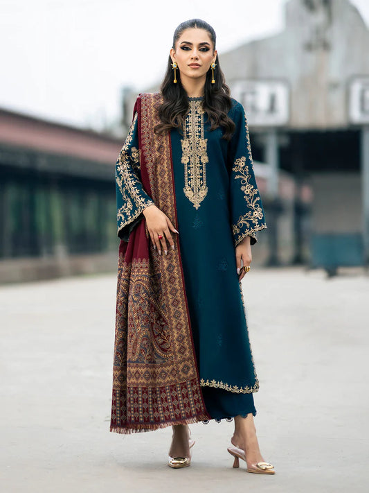 IZEL Embroidered 3Piece DHANAK