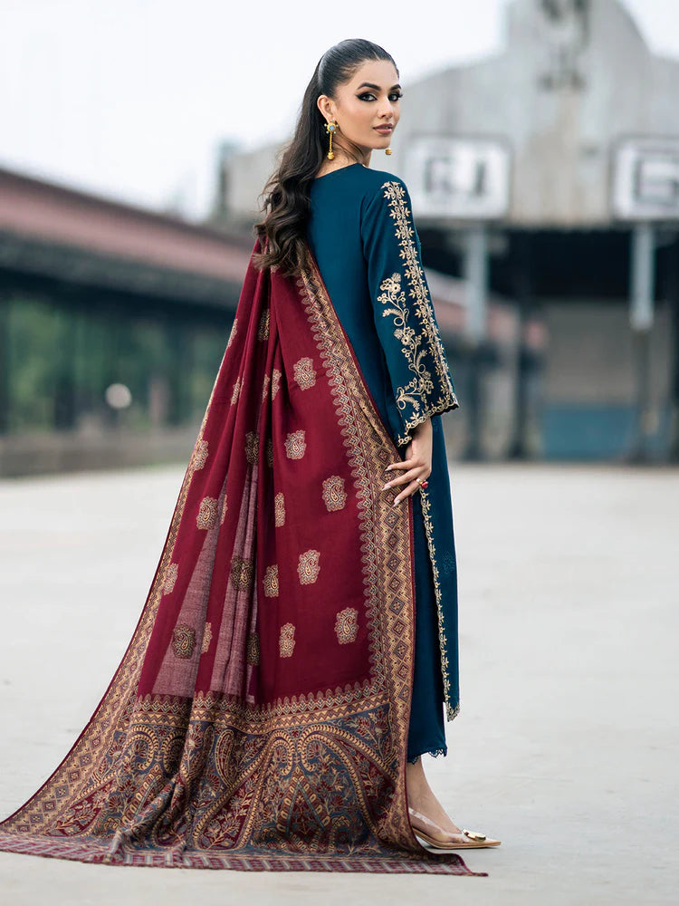 IZEL Embroidered 3Piece DHANAK