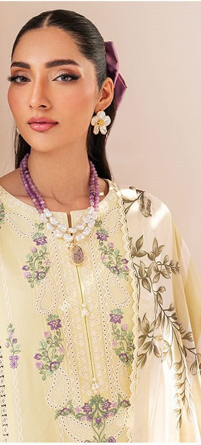 Lavender Lemonade Embroidered 3 Piece