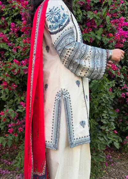 Jugnu Embroidered 3 piece Stitch