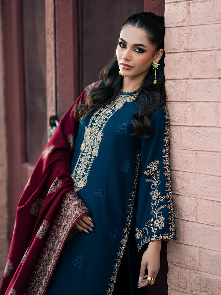 IZEL Embroidered 3Piece DHANAK