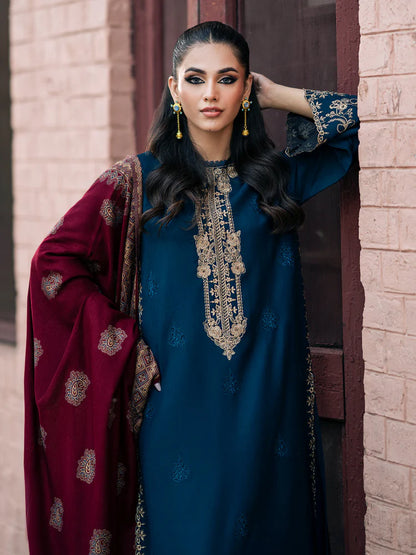 IZEL Embroidered 3Piece DHANAK