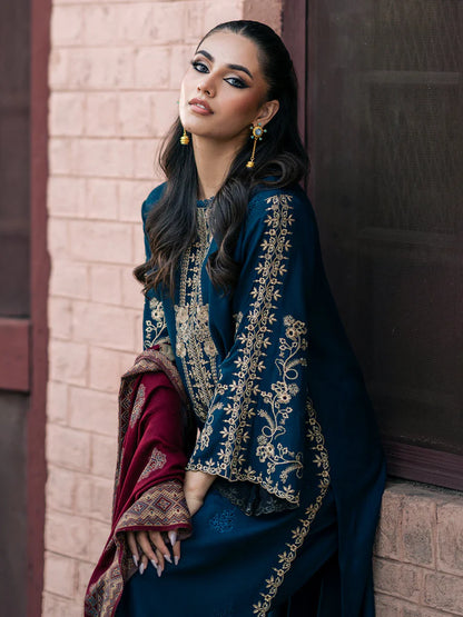 IZEL Embroidered 3Piece DHANAK