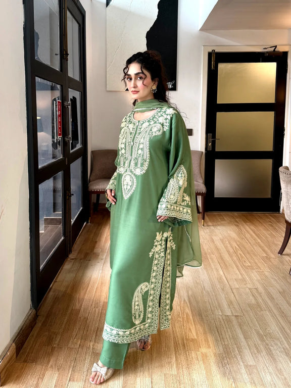 Aafreen Embroidered 3pc